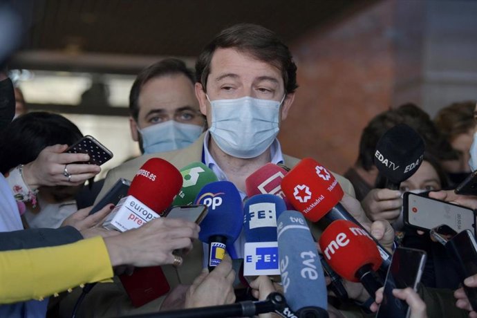 El presidente de Castilla y León, Alfonso Fernández Mañueco