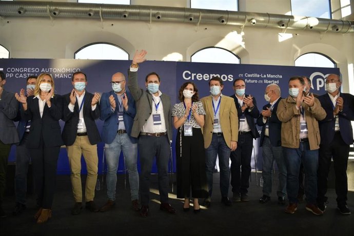 Presidentes autonómicos del PP arropan a Paco Núñez en el Congreso regional del PP