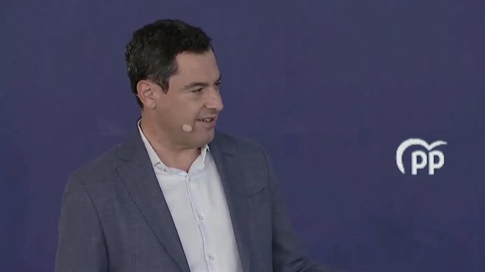 Juanma Moreno: "No aguantamos más el modelo multinivel de Sánchez que prioriza unos sobre otros para estar en el poder"