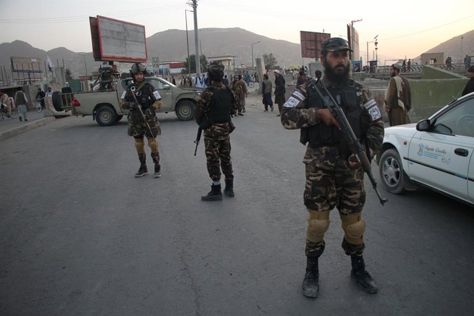 Membres de les forces de seguretat dels talib