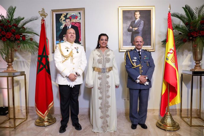 Archivo - La embajadora de Marruecos en España, Karima Benyaich, realiza una recepción de la Embajada de Marruecos en Madrid por el XX aniversario de la entronización del rey Mohamed VI.