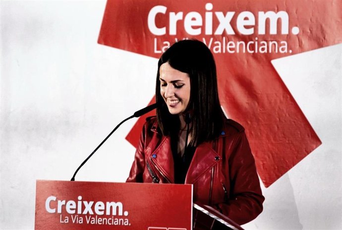 La nueva vicesecretaria general del PSPV-PSOE, Ana Domínguez