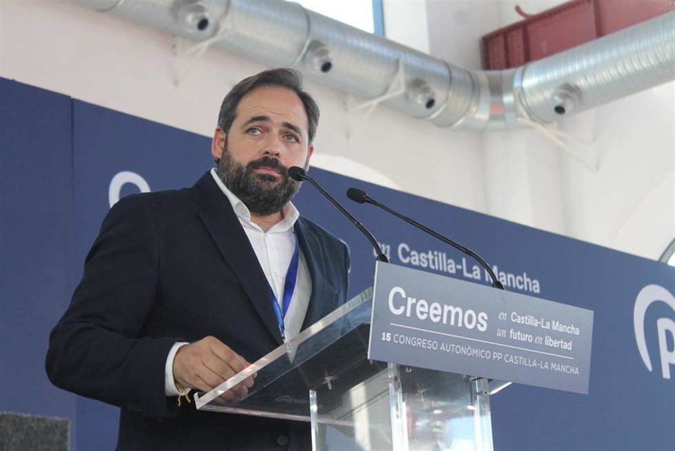El presidente del Partido Popular de Castilla-La Mancha, Paco Núñez