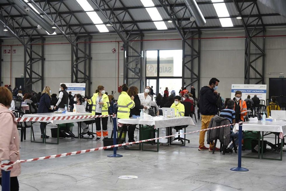 Archivo - Vista general del Instituto Ferial de Vigo (Ifevi), en Pontevedra, Galicia (España), a 13 de marzo de 2021. Un total de 4.400 personas serán inmunizadas por un equipo de 60 profesionales sanitarios que administrarán la vacuna de AstraZeneca a 