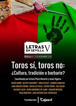 Fundación Cajasol inicia el martes V Edición del Ciclo Letras con Arturo Pérez-Reverte y Jesús Vigorra