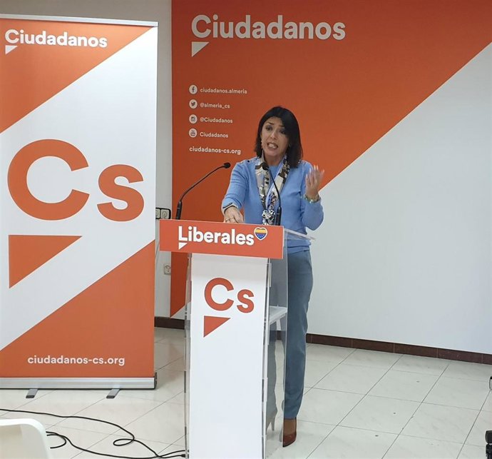 La responsable autonómica de Relaciones Institucionales de Cs y presidenta del Parlamento de Andalucía, Marta Bosquet