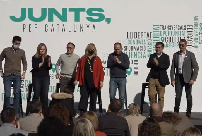 Tremosa, Cervera, Turull y Snchez, entre otros, participan en un acto de Junts en Lleida