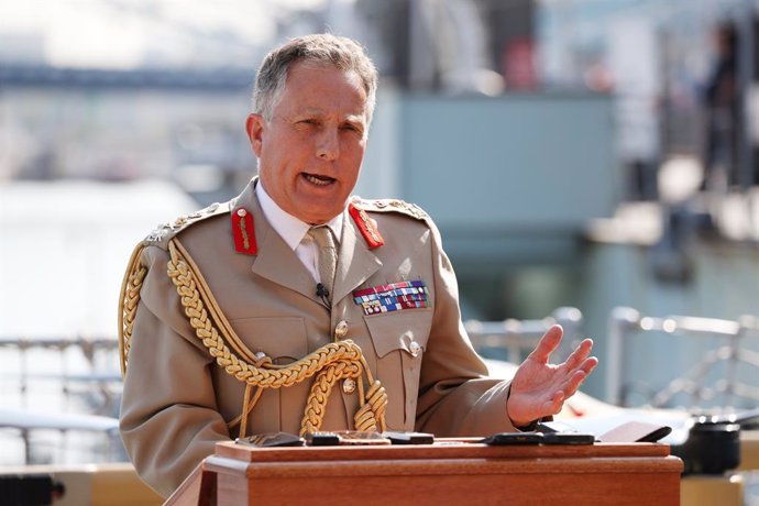 Archivo - El jefe del Estado Mayor de las Fuerzas Armadas británicas, el general Nick Carter