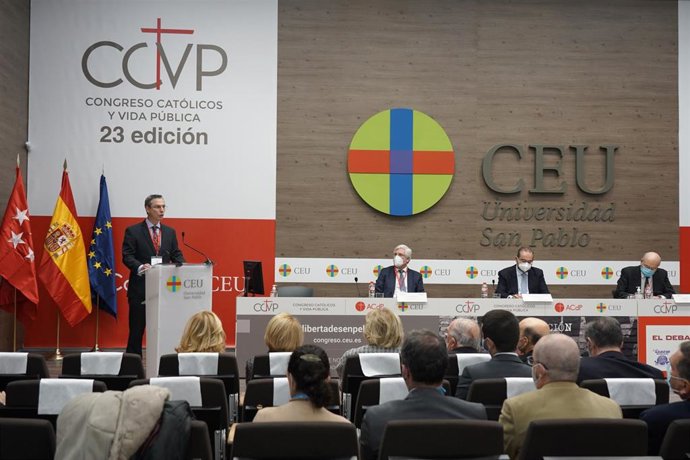 XXIII Congreso Católicos y Vida Pública (CCVP), que anualmente organiza la Asociación Católica de Propagandistas (ACDP) y la Fundación Universitaria San Pablo CEU