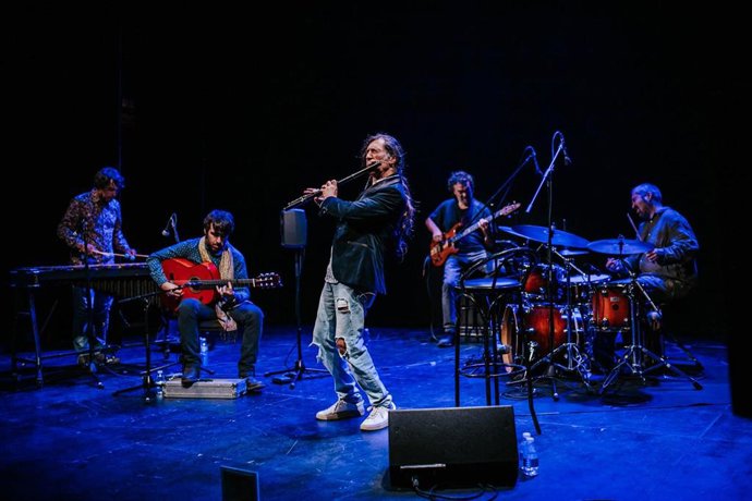 Jorge Pardo en directo en el teatro Apolo