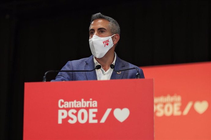 Archivo - Pablo Zuloaga, secretario general del PSC-PSOE.