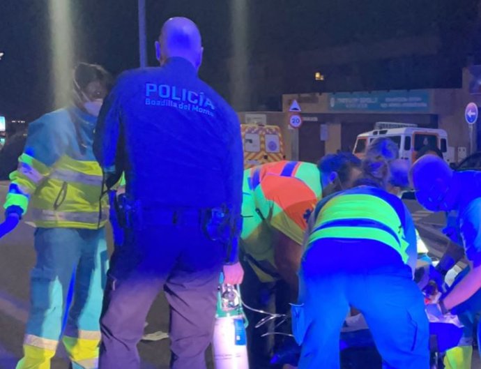 Atropello en Boadilla del Monte.