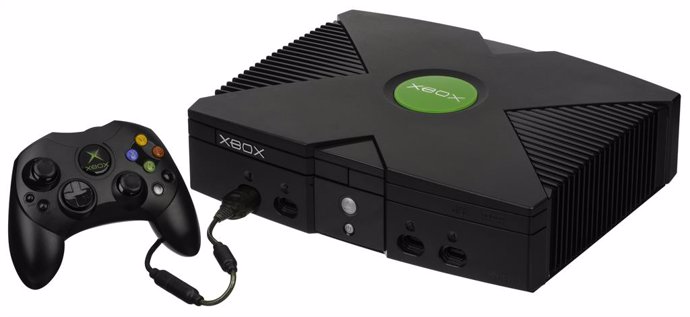 Consola Xbox original.