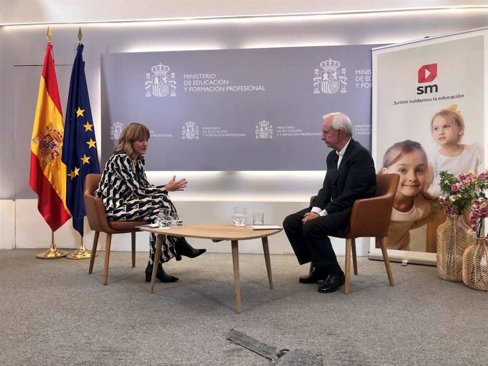 SM conversa con la ministra de Educación y Formación Profesional sobre los desafíos del nuevo currículo
