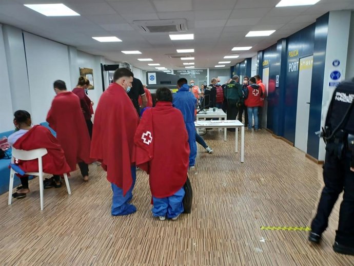 Imagen de los rescatados