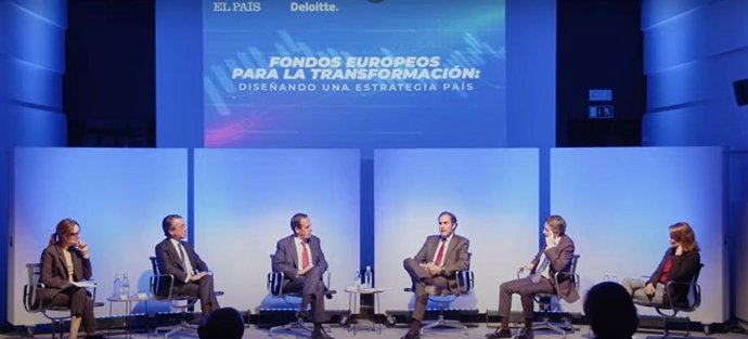 Encuentro 'Fondos europeos para la transformación: diseñando una estrategia país' organizado por El País y Deloitte