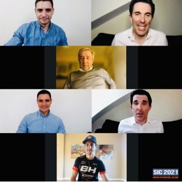 Unzué, Coloma, Mavi García, David Valero y el equipo de alto rendimiento de Pogacar participaron en el primer Congreso Internacional de Ciclismo (SIC).