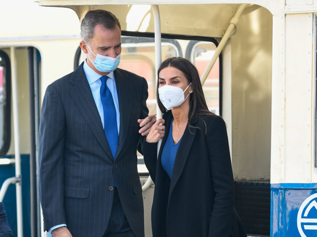 Los Reyes han presidido el 75º aniversario de EMT Madrid