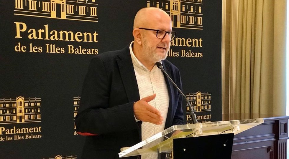 El portavoz de MÉS en el Parlament, Miquel Ensenyat.