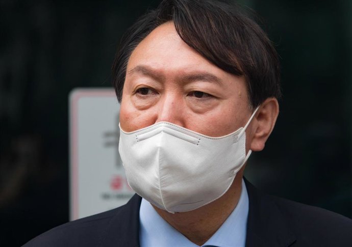 Archivo - El candidato opositor a las elecciones presidenciales, Yoon Seok Youl.