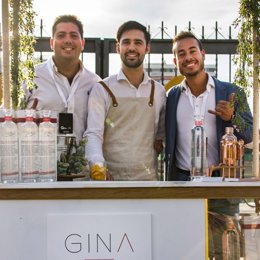 Equipo de Gina: Sergio Martínez, Carlos Teijeiro, Juan Aguaded.