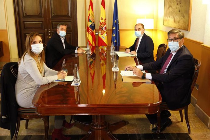 Archivo - Reunión del cuatripartito.