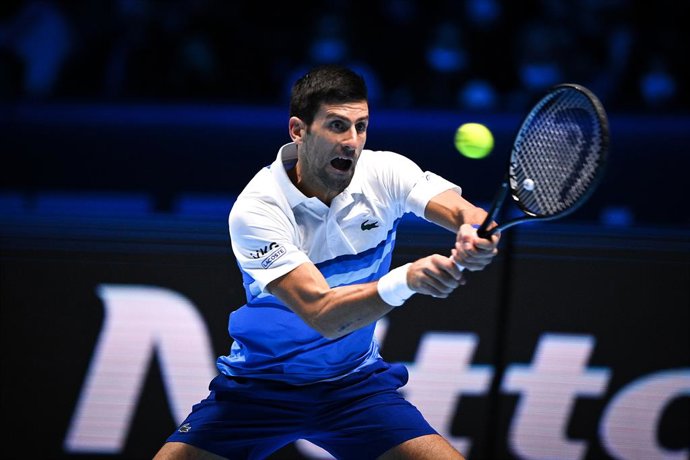 Arxiu - El tennista serbi Novak Djokovic a les Finals ATP