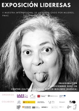 Cartel de la exposición 'Lideresas'