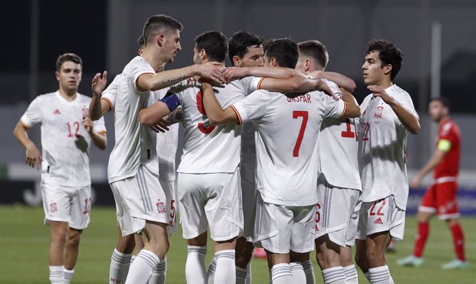 La selección española Sub-21 golea a Malta en la fase de clasificación para el Europeo de la categoría
