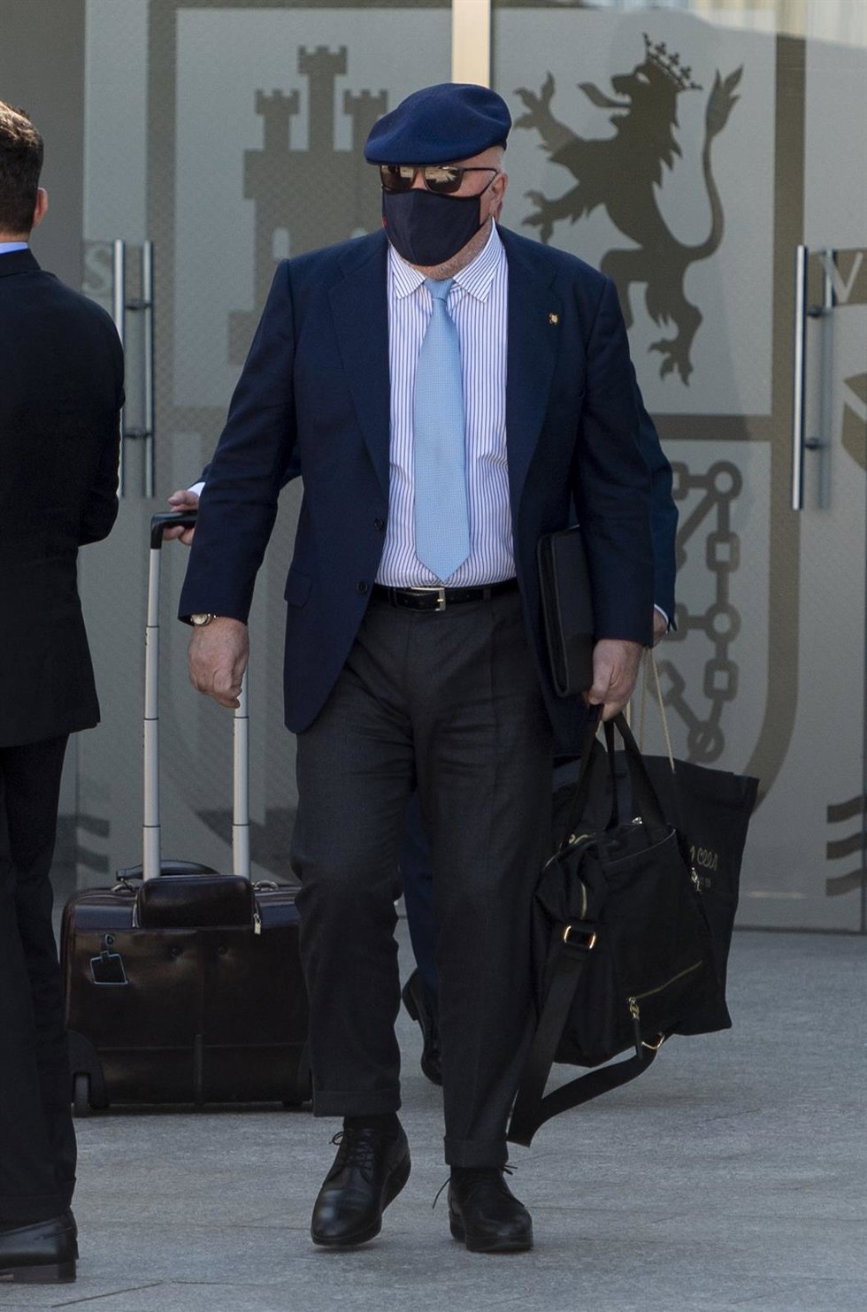 Archivo - El ahora comisario jubilado José Manuel Villarejo a su salida de la Audiencia Nacional
