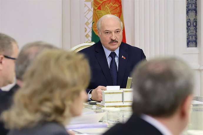 El presidente de Bielorrusia, Alexander Lukashenko.