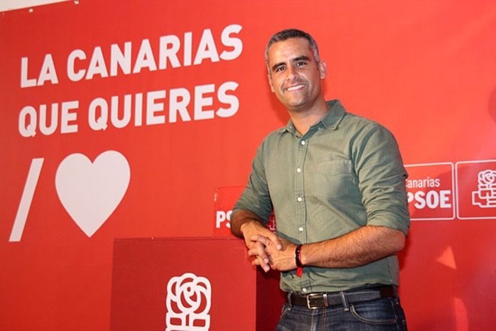 Alexis Tejera, alcalde de San Bartolomé