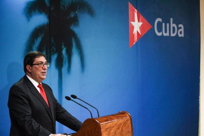 Archivo - Imagen de archivo del ministro de Relaciones Exteriores de Cuba, Bruno Rodríguez