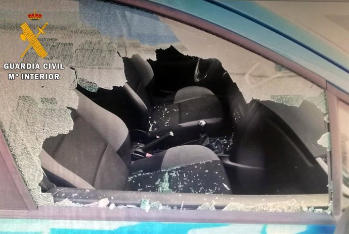 Robo en vehículos en Berlanga (Badajoz)