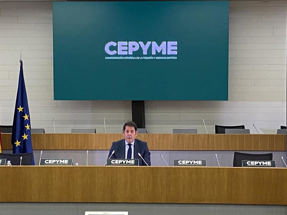 Archivo - El presidente de Cepyme, Gerardo Cuerva