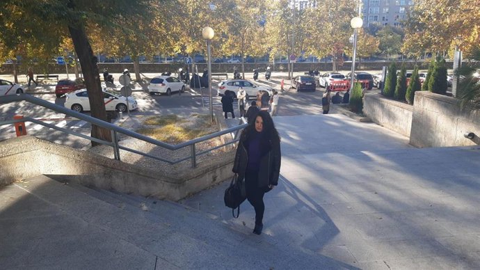 Arantxa Mejías, presidenta de la Asociación de Afectados por la Venta de la EMVS