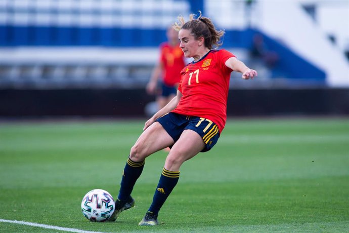 Archivo - Teresa Abelleira of Spain during Friendly women match between Spain Team and Mexico Team at Municipal Marbella Stadium on April 13, 2021 in Malaga, Spain.