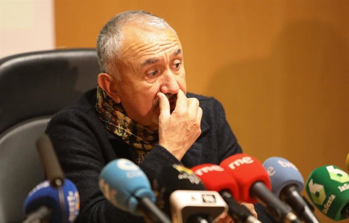 El secretario general de UGT, Pepe Álvarez, en una imagen de archivo.