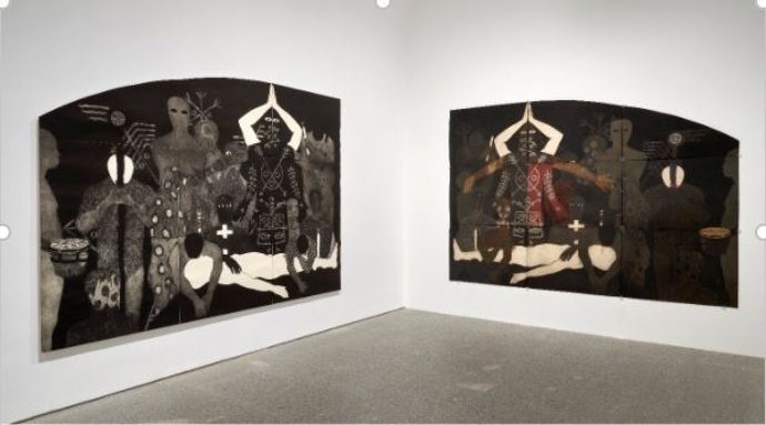 Vista de la exposición de Belkis Ayllón en el Museo Reina Sofía.