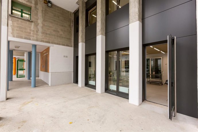 Imagen de las obras de ampliación.