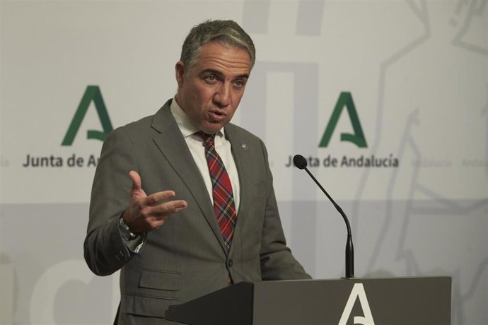 El consejero de presidencia, Elías Bendodo, en una fotografía de archivo