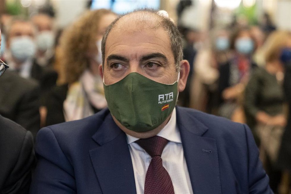 El presidente de  ATA, Lorenzo Amor, en una imagen de archivo 