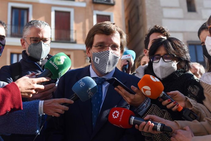 El alcalde de Madrid, José Luis Martínez-Almeida.