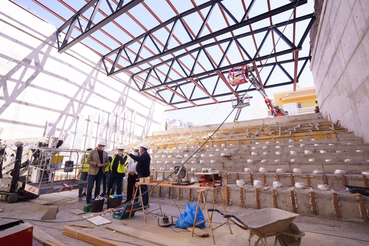 The Works Of The Adeje Auditorium (Tenerife), With An Investment Of ...