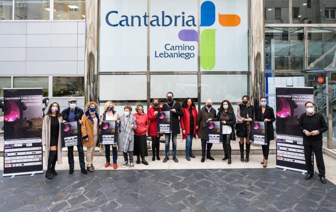 Presentación de la campaña en la sede del Gobierno regional