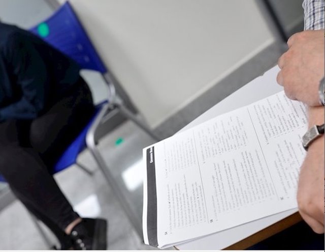 Imagen de archivo de una academia de inglés