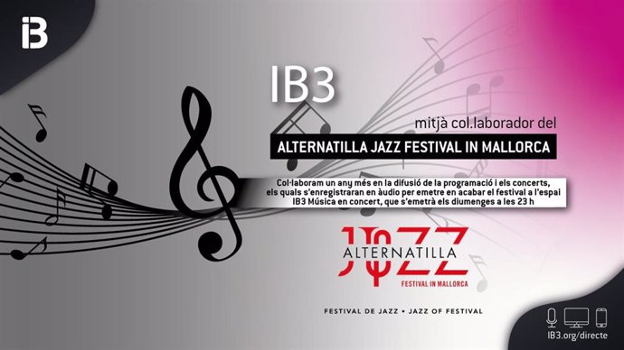 Cartel El Alternatilla Jazz In Mallorca Festival 2021.