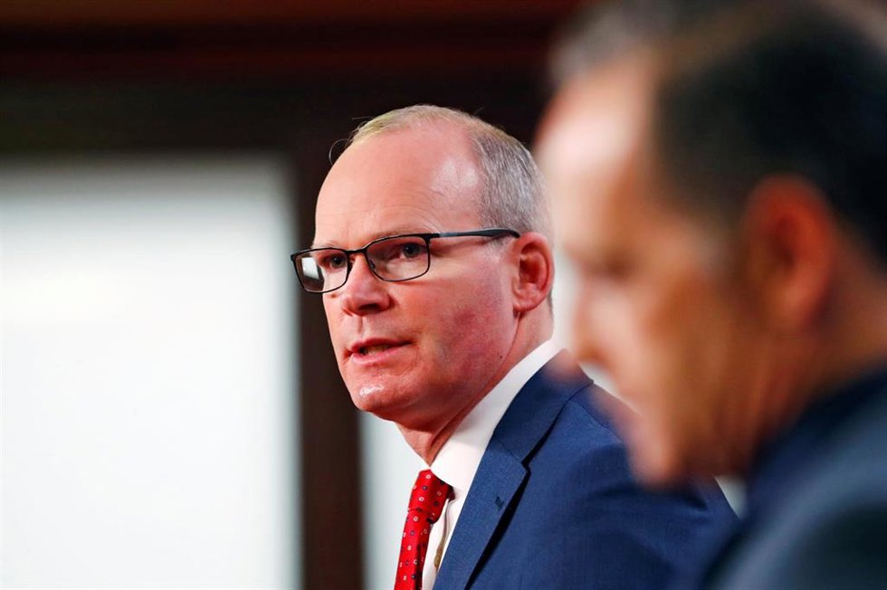 Archivo - El ministro de Relaciones Exteriores de Irlanda, Simon Coveney