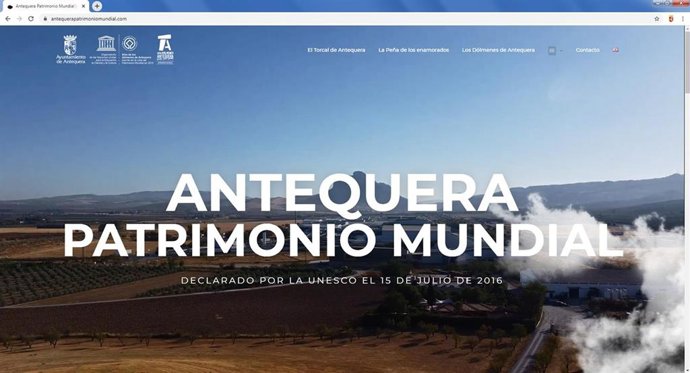 Nueva página web promocional de Antequera