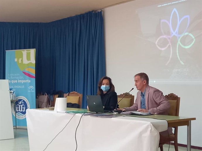 Presentación de las Jornadas sobre Hábitos de Vida Saludable en el IES Al-Ándalus.